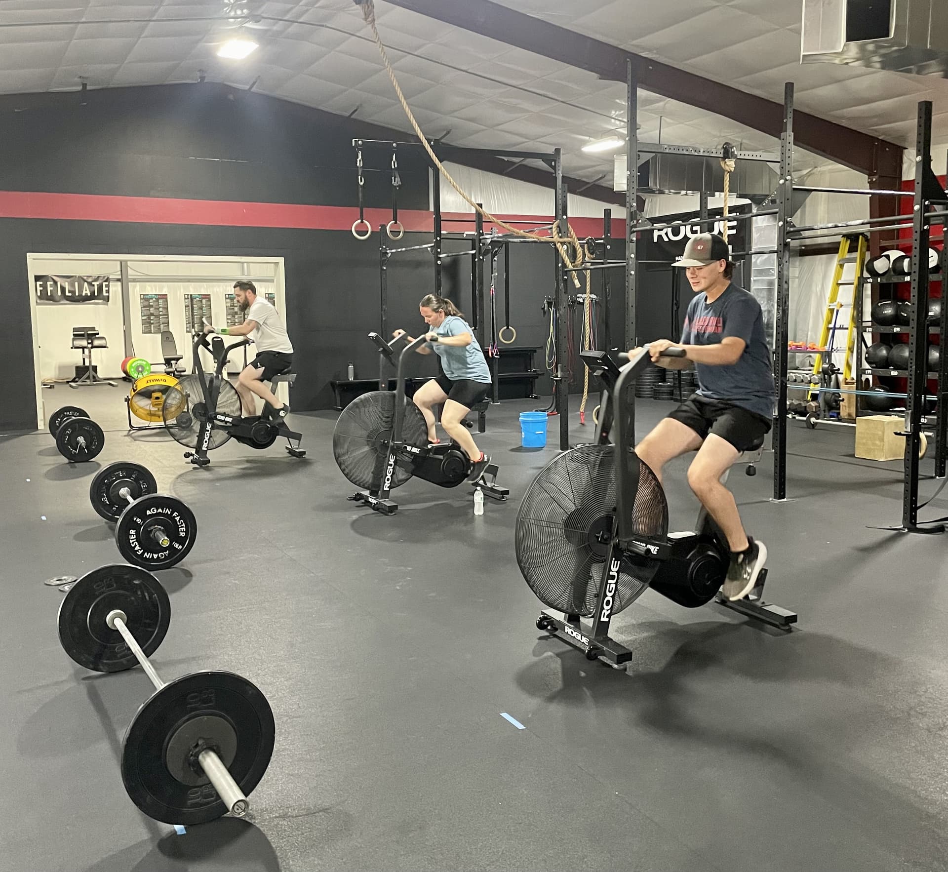 Weightlifting class